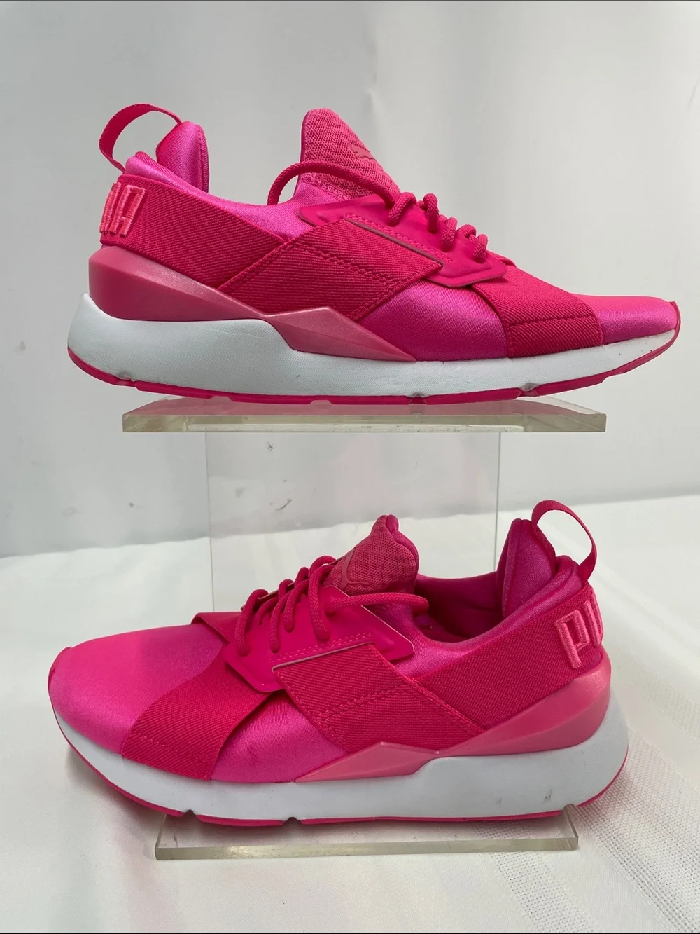 PUMA HOT PINK MUSE SATIN EP SNEAKERS FTL-05-107